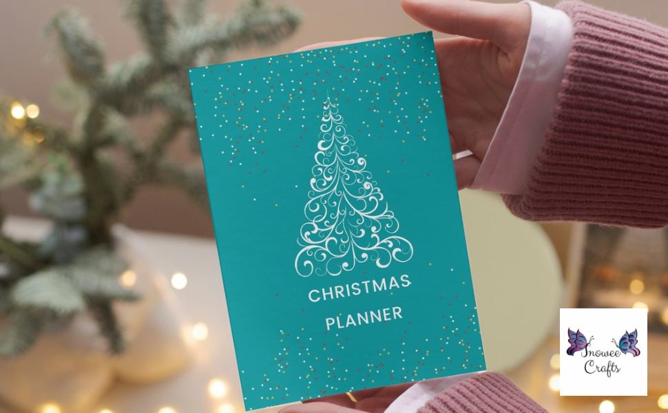 Teal christmas planner // A5 without tabs