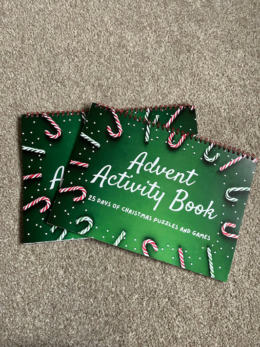 Children’s Christmas advent activity book