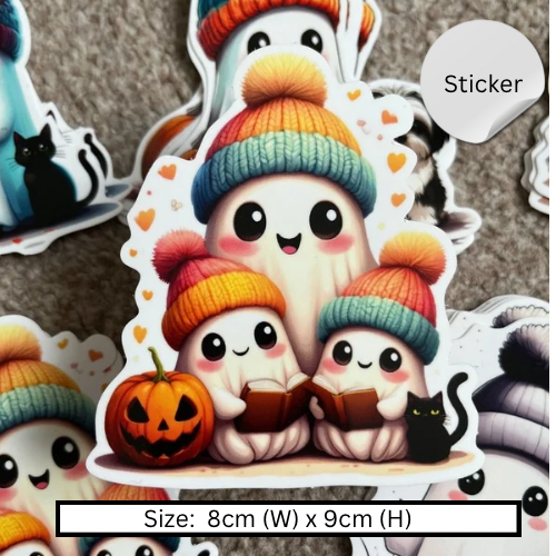 Ghost stickers