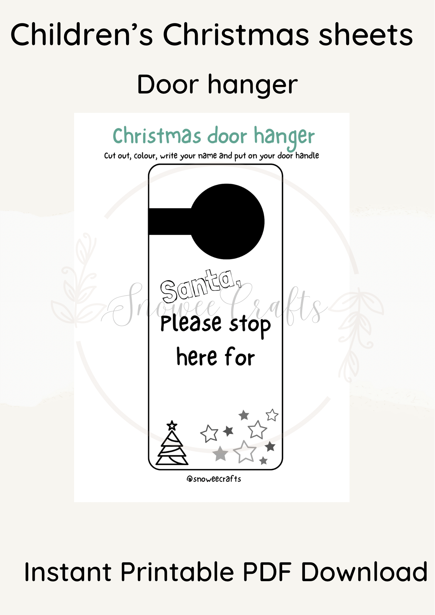 Christmas activity sheets printable instant downloads