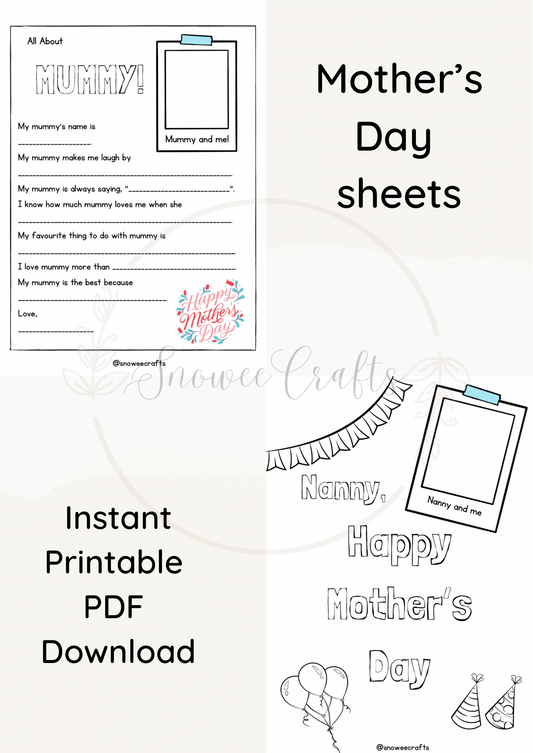 Mother’s Day printables