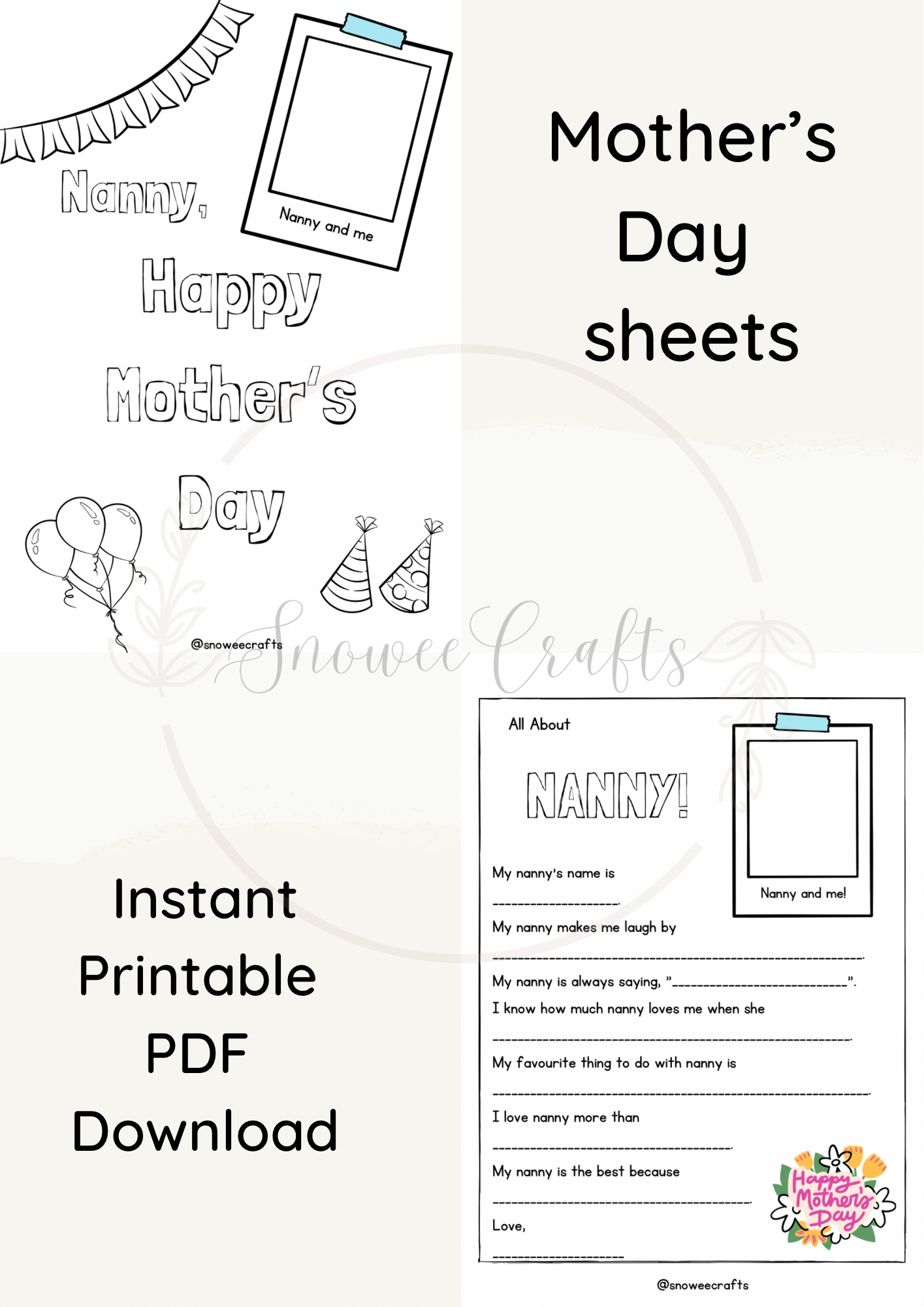 Mother’s Day printables