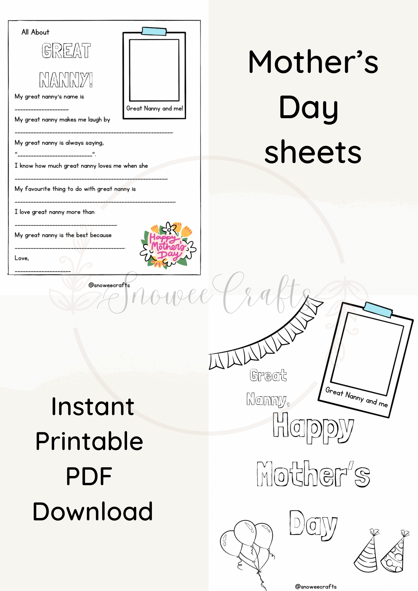 Mother’s Day printables