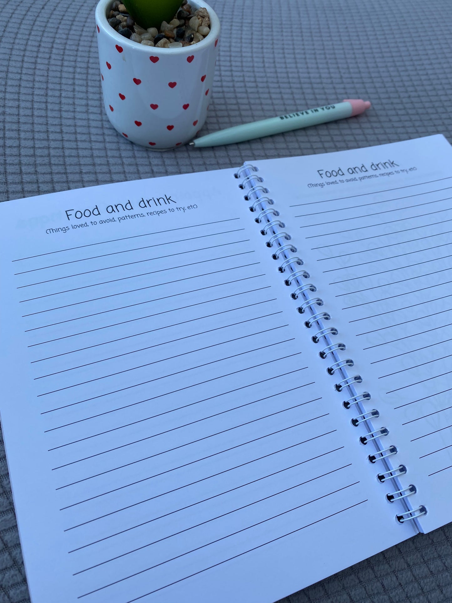 Cancer journal - You’re doing great, keep going, keep growing// A5, chemotherapy diary