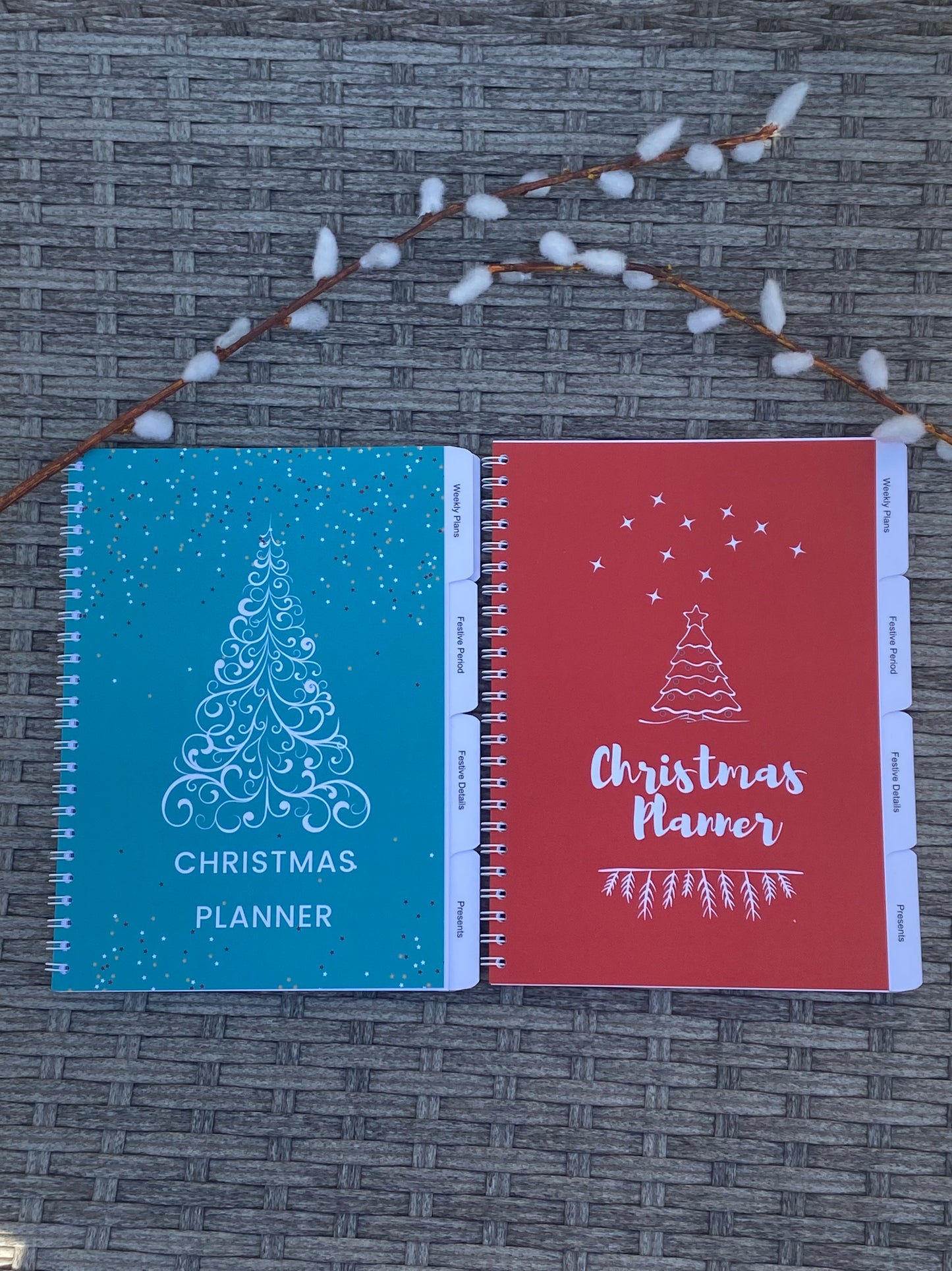 Teal christmas planner // A5