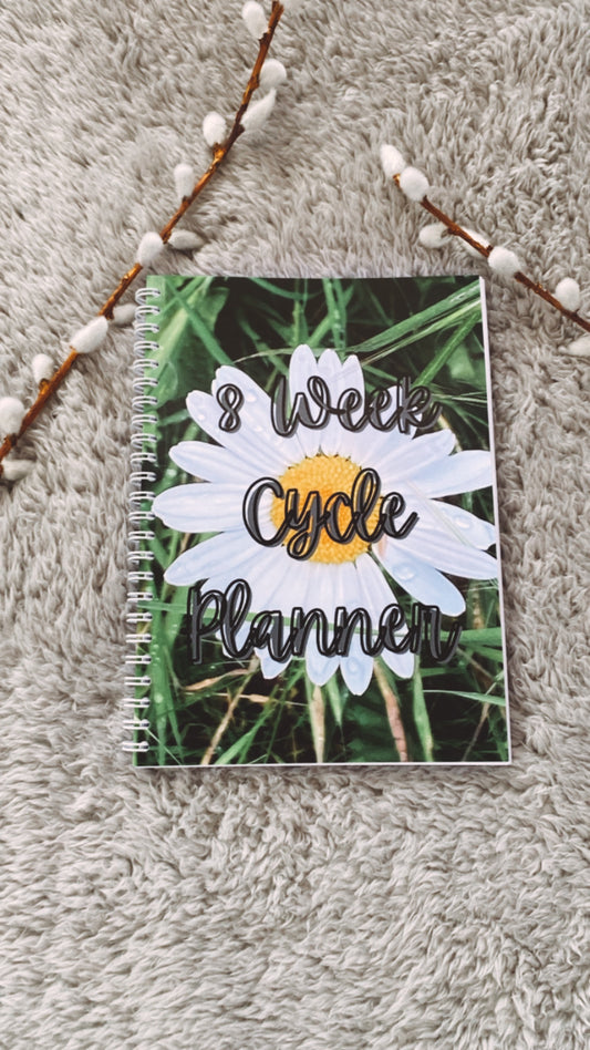 8 week floral cycle planner // A5